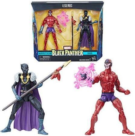Black Panther Marvel Legends Shuri and Klaw 6-Inch Action Figures - Toys R Us Exclusive