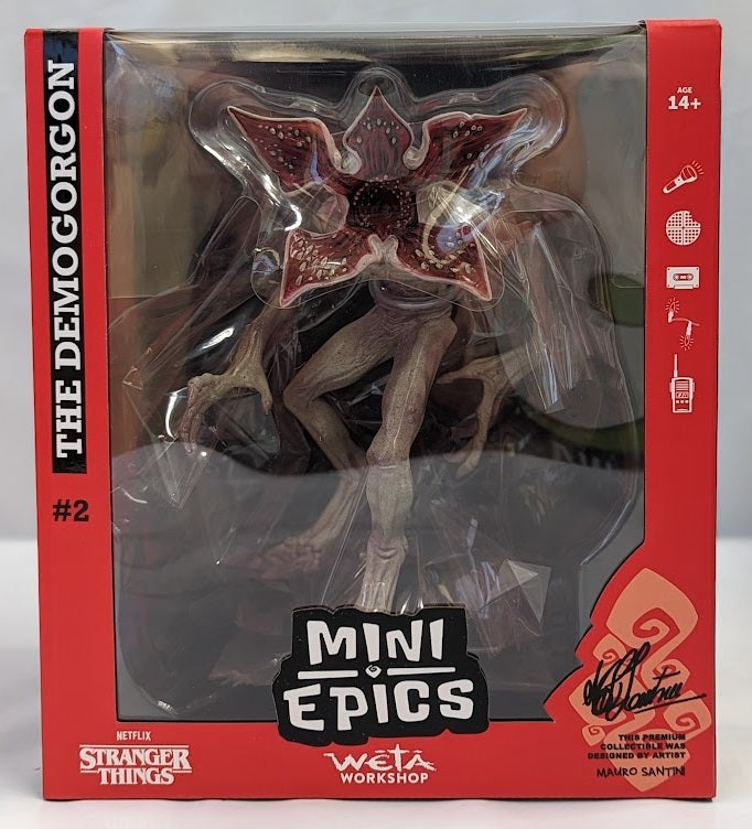 MINI EPICS STRANGER THINGS THE DEMOGORGON VINYL FIG