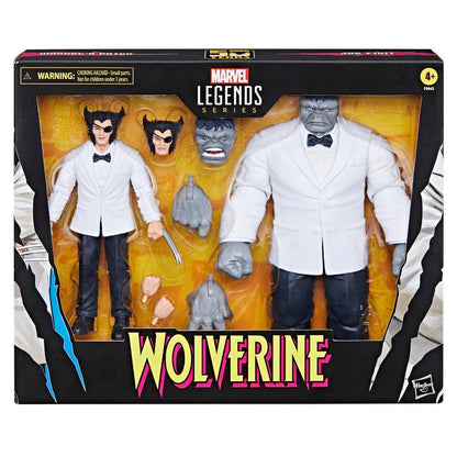 Marvel Leg Wolverine 50th Ann with Joe Fixit 6in Action Figure 2pk