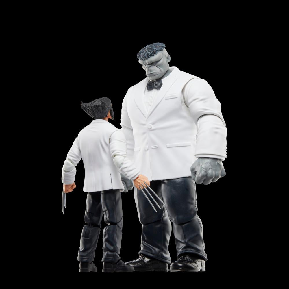 Marvel Leg Wolverine 50th Ann with Joe Fixit 6in Action Figure 2pk