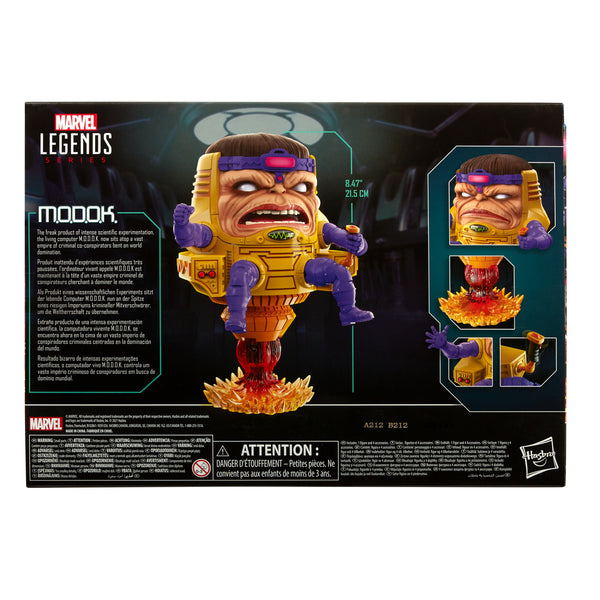 Marvel Legends Series Avengers 6-Inch Scale M.O.D.O.K. Figure and 4 Accessories for Fans Ages 4 and Up