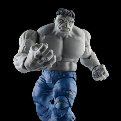 Avengers 60th Ann Leg Grey Hulk/Banner 6in Action Figure 2pk