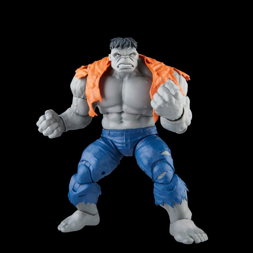 Avengers 60th Ann Leg Grey Hulk/Banner 6in Action Figure 2pk