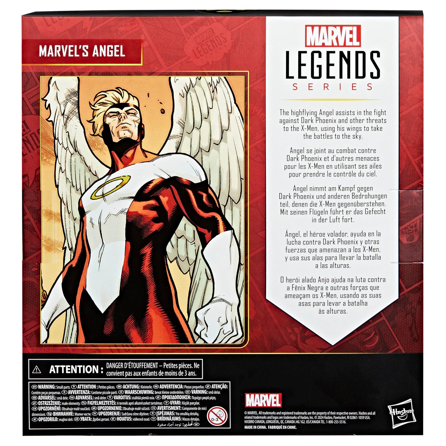X-Men Legends 6in Angel Deluxe Action Figure