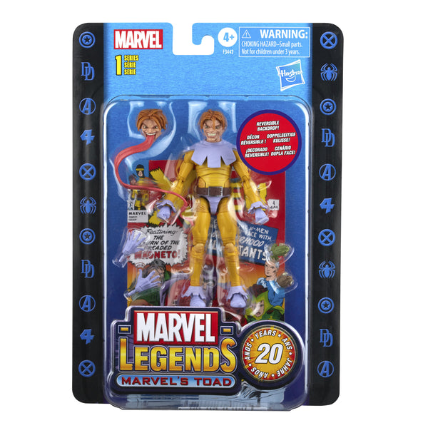 MARVEL LEGENDS 20TH ANN TOAD 6IN AF