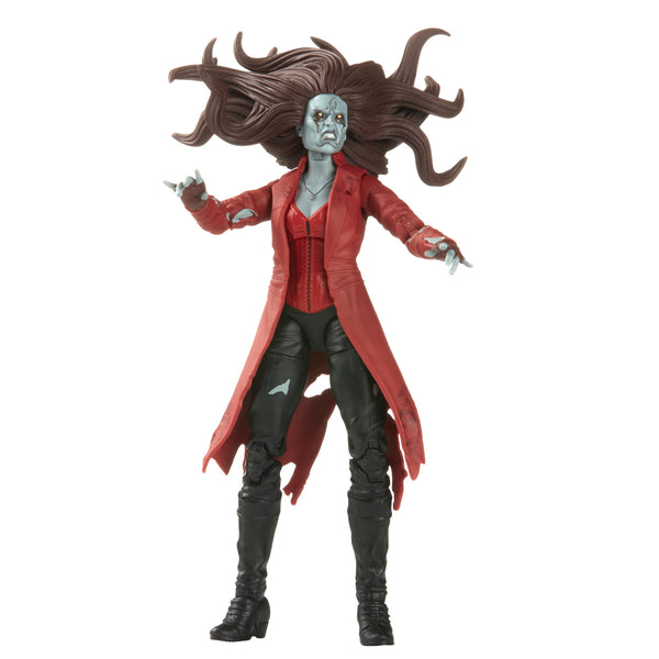 What If...? Marvel Legends Zombie Scarlet Witch Action Figure (Khonshu BAF)