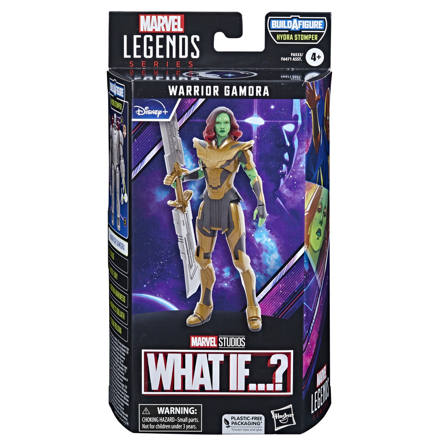 MARVEL DISNEY PLUS LEGENDS 6IN WARRIOR GAMORA AF