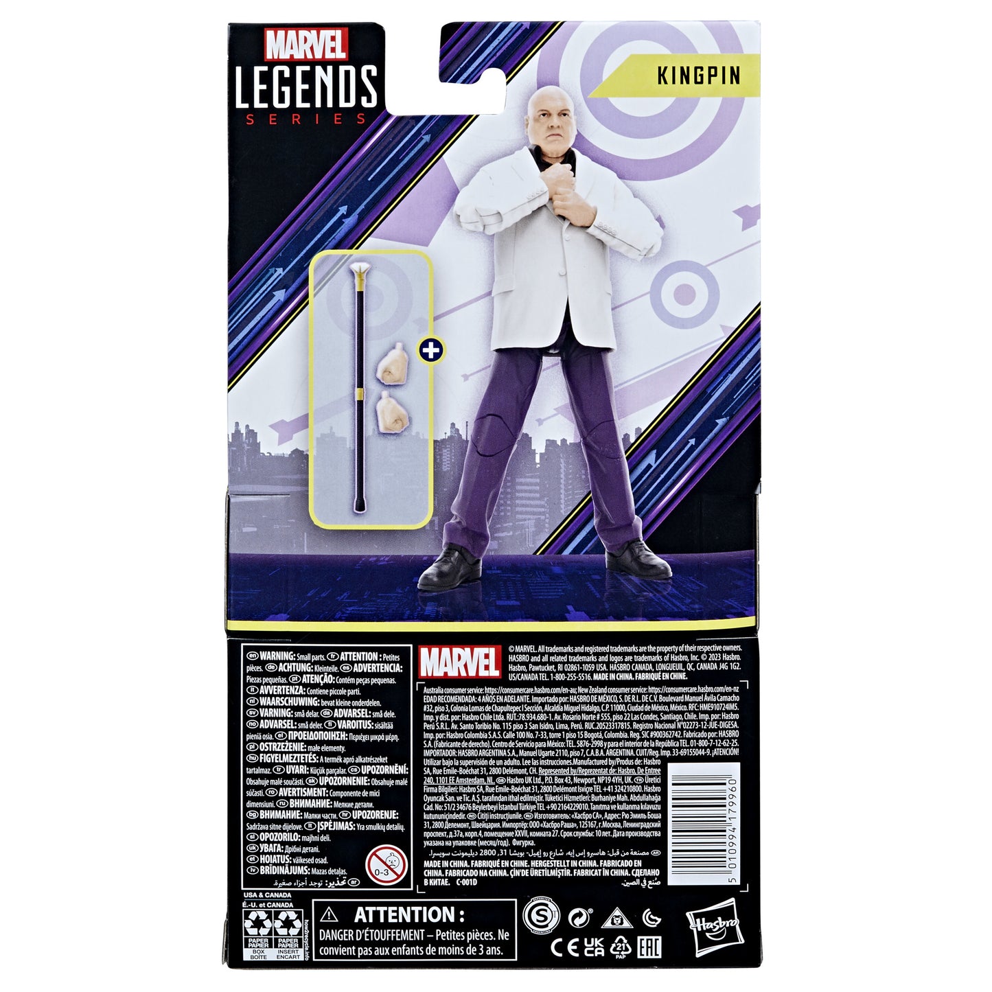 MARVEL DISNEY PLUS LEGENDS 6IN KINGPIN AF