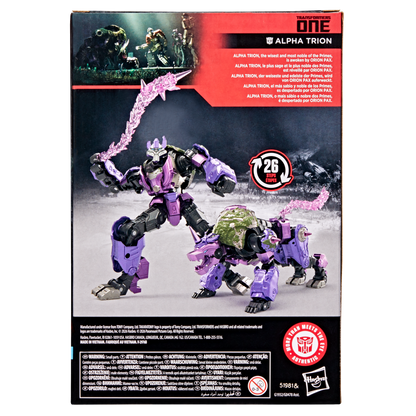 TRANSFORMERS GEN STUDIO SERIES VOYAGER CLASS ALPHA TRION AF