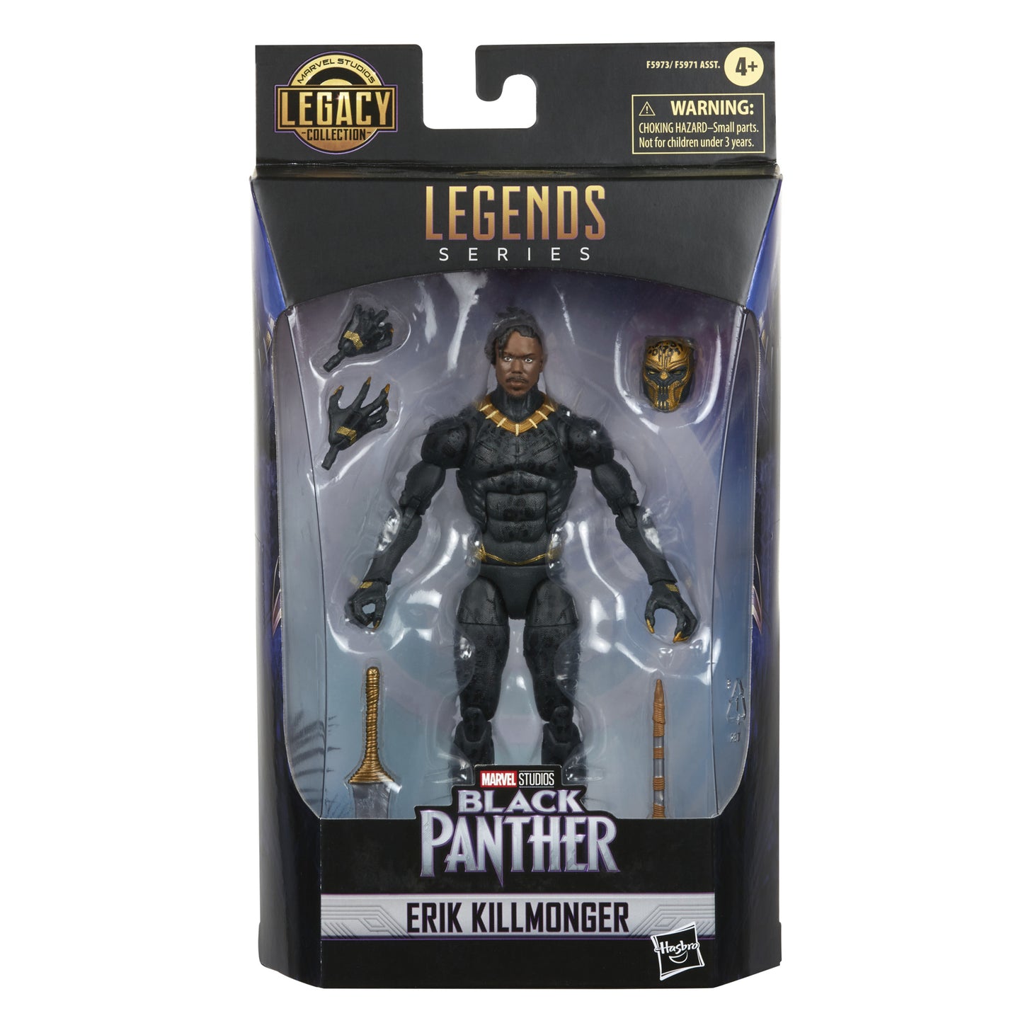 BLACK PANTHER LEGENDS LEGACY KILLMONGER 6IN