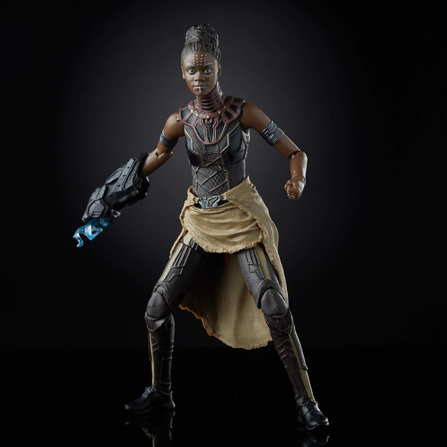 Marvel Legends Series Black Panther Shuri 6" Collectible Action Figure Toy for Ages 6 & Up with Accessories & Build-A-Figure Hulk