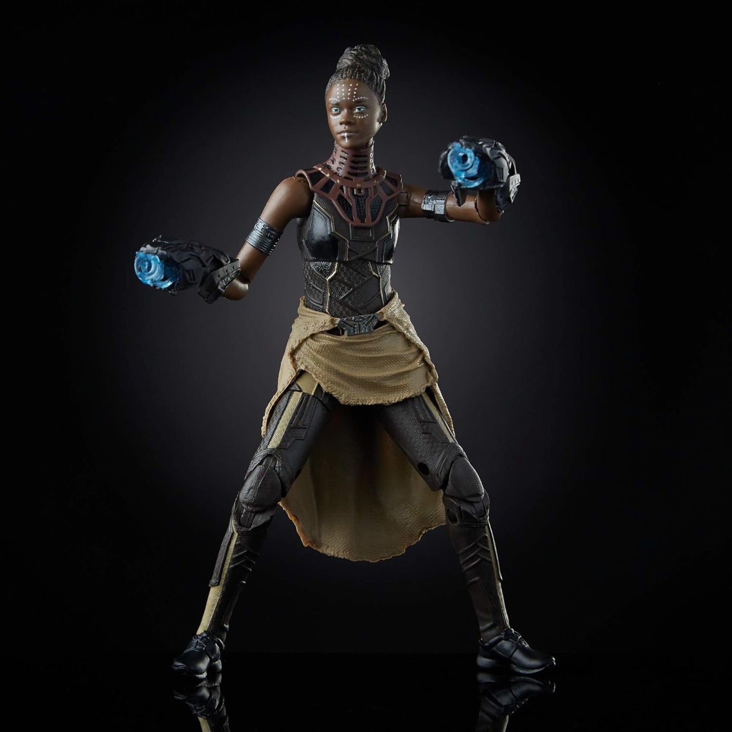 Marvel Legends Series Black Panther Shuri 6" Collectible Action Figure Toy for Ages 6 & Up with Accessories & Build-A-Figure Hulk