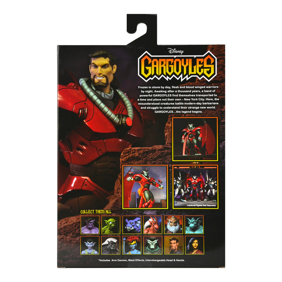 Gargoyles Ult Armored David Xanatos 7in Action Figure