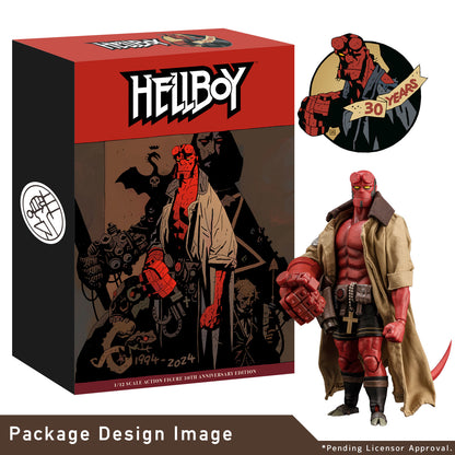 Hellboy 30th Anniversary 1/12 Scale Action Figure