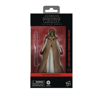 SW BLACK SERIES ACOLYTE 6IN JEDI MASTER RWOH AF