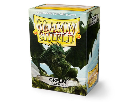 Dragon Shield Classic Sleeves: Green 100ct