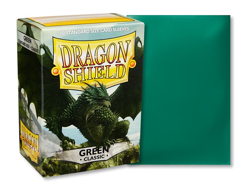 Dragon Shield Classic Sleeves: Green 100ct