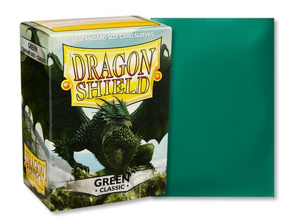 Dragon Shield Classic Sleeves: Green 100ct