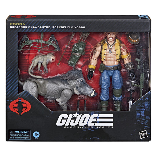 GI JOE CLASSIFIED SERIES 6IN DREADNOK GNAWGAHYDE DLX