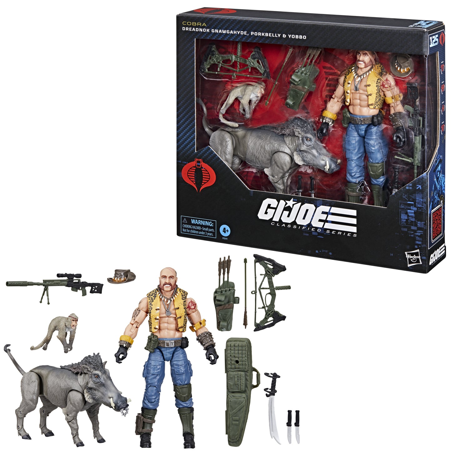 GI JOE CLASSIFIED SERIES 6IN DREADNOK GNAWGAHYDE DLX