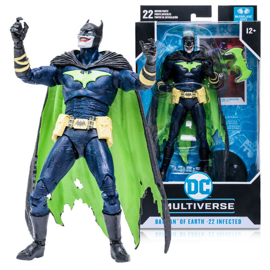 DC Multiverse Batman Dark Nights Metal Who Laughs Earth-22 Infected 7" Figure