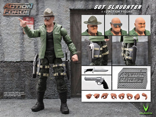 Action Force Sgt. Slaughter 1/12 Scale Figure