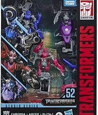 Transformers Toys Studio Series 52 Deluxe Transformers: Revenge of the Fallen Arcee Chromia Elita-1 Action Figure 3-Pack