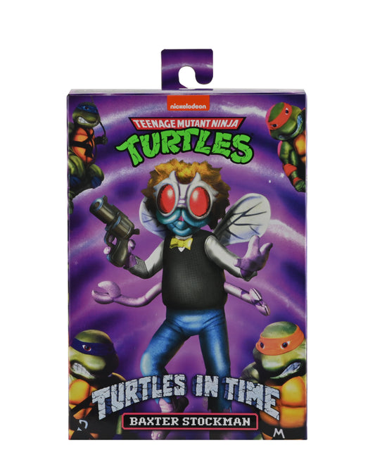 Teenage Mutant Ninja Turtles: Turtles in Time 7" Ultimate Baxter Stockman Action Figure, by NECA