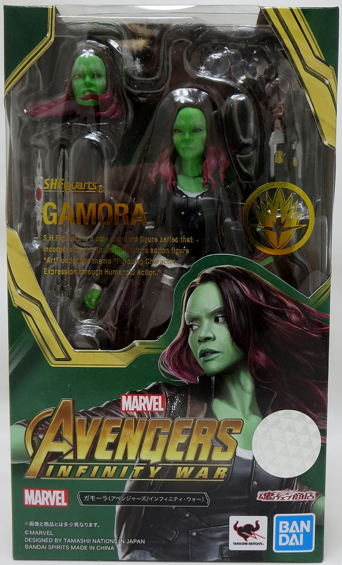 Marvel Avengers Infinity War S.H.Figuarts Gamora Action Figure