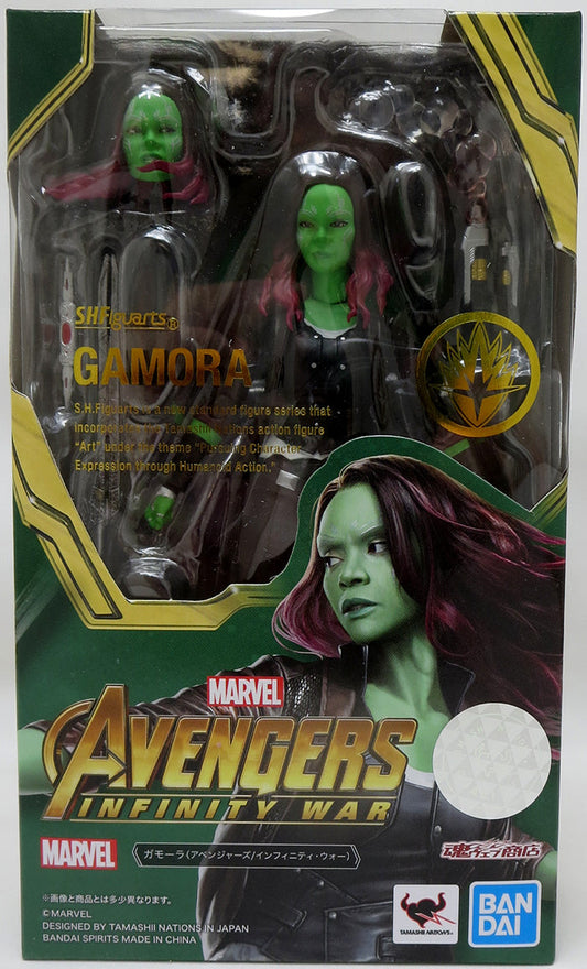 Marvel Avengers Infinity War S.H.Figuarts Gamora Action Figure