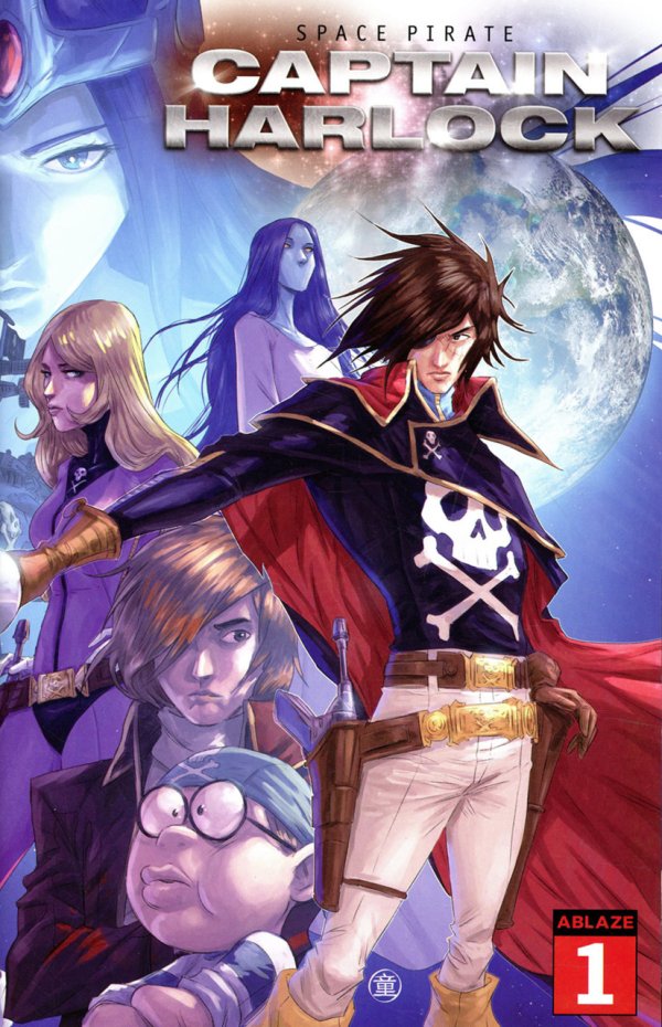 Space Pirate Captain Harlock #1
Cover F Tong Wraparound Variant