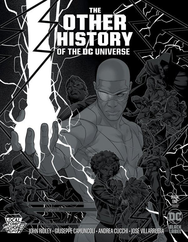 The Other History of the DC Universe #1LCSD Jamal Campbell Silver Metal Variant