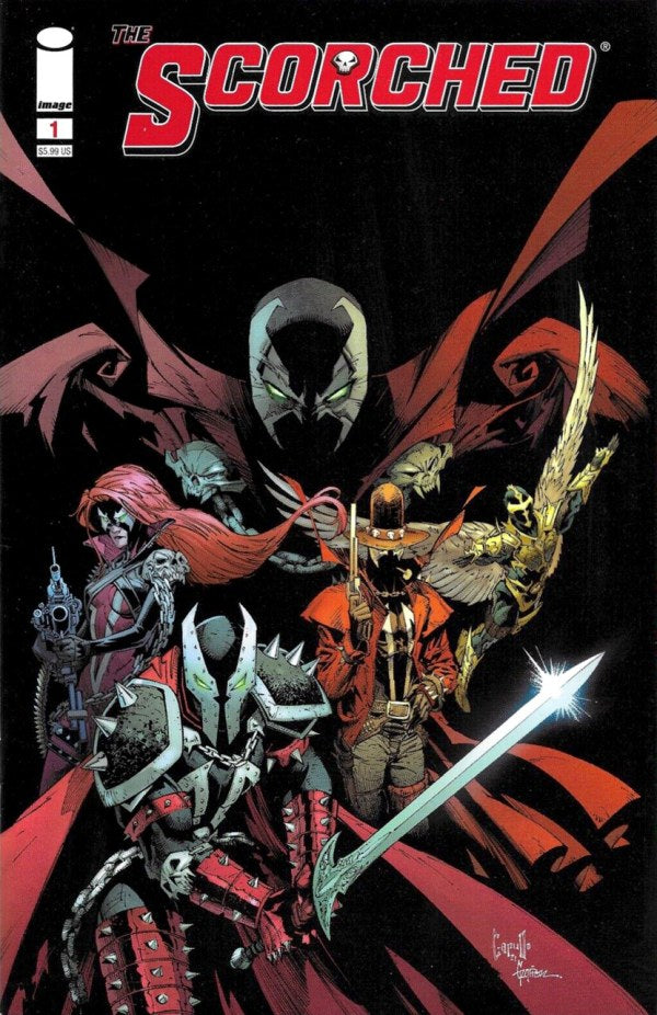The Scorched #1 Cover C Greg Capullo Variant