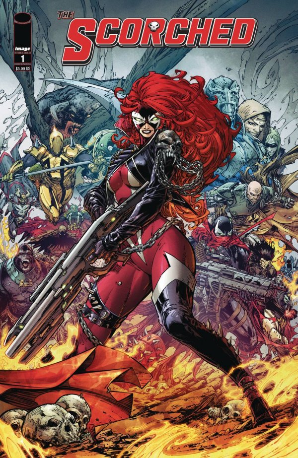 The Scorched #1 Cover B Brett Booth Variant