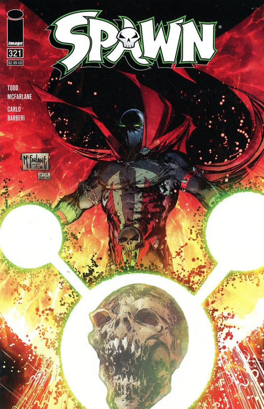 Spawn #321 Cover B Todd McFarlane Variant