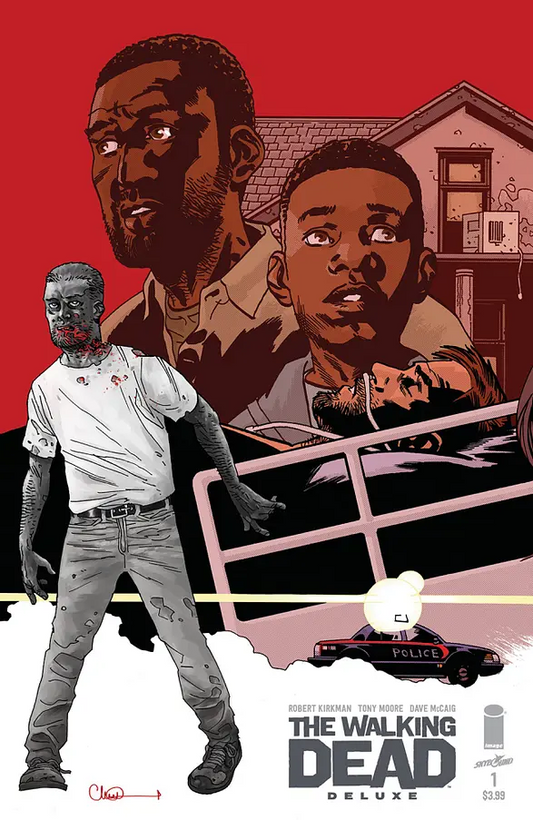 The Walking Dead Deluxe #1 Cover C Charlie Adlard Connecting Variant