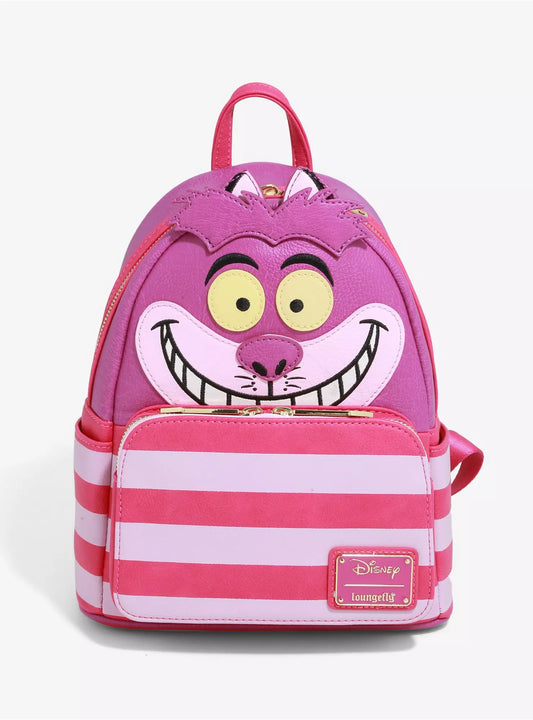 Loungefly Alice in Wonderland Cheshire Cat Figural Mini Backpack