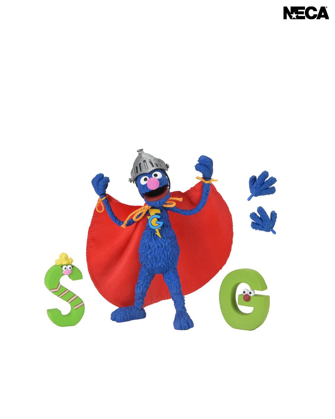 Sesame Street – NECA Super Grover Figure