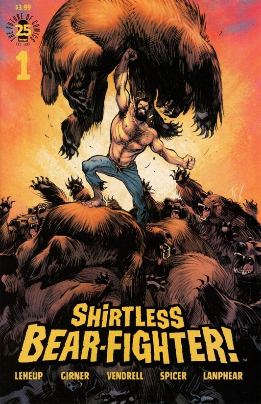 Shirtless Bear-Fighter! #1 Cover B Tom Fowler Variant