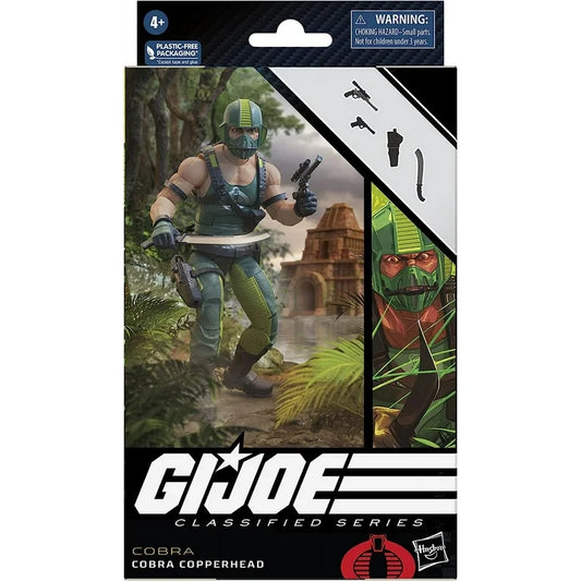 Hasbro G.I. Joe Classified Series Cobra Copperhead 6-in Action Figure