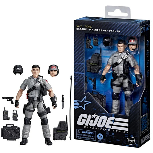 G.I. Joe Classified Series #178, Blaine “Mainframe” Parker, 6” Action Figure