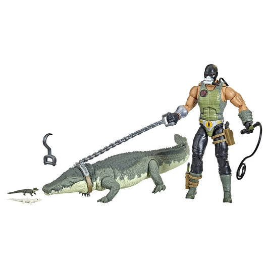 G.I. Joe Classified Series Croc Master & Fiona Action Figures 38 Collectible Premium Toys With Accessories