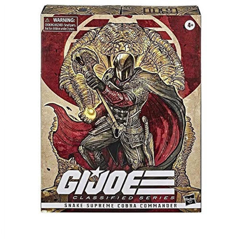 G.I. Joe Classified Series Snake Supreme Cobra Commander Figure #9