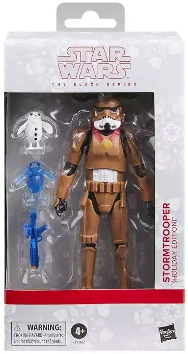 Star Wars The Black Series Stormtrooper (Holiday Edition) 6-Inch Action Figure