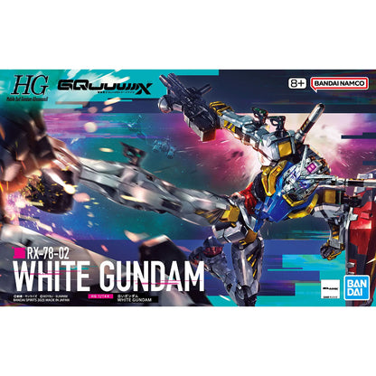 Mobile Suit Gundam GQuuuuuuX White Gundam High Grade 1:144 Scale Model Kit