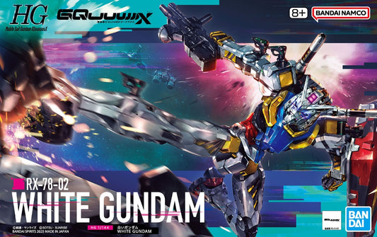 Mobile Suit Gundam GQuuuuuuX White Gundam High Grade 1:144 Scale Model Kit