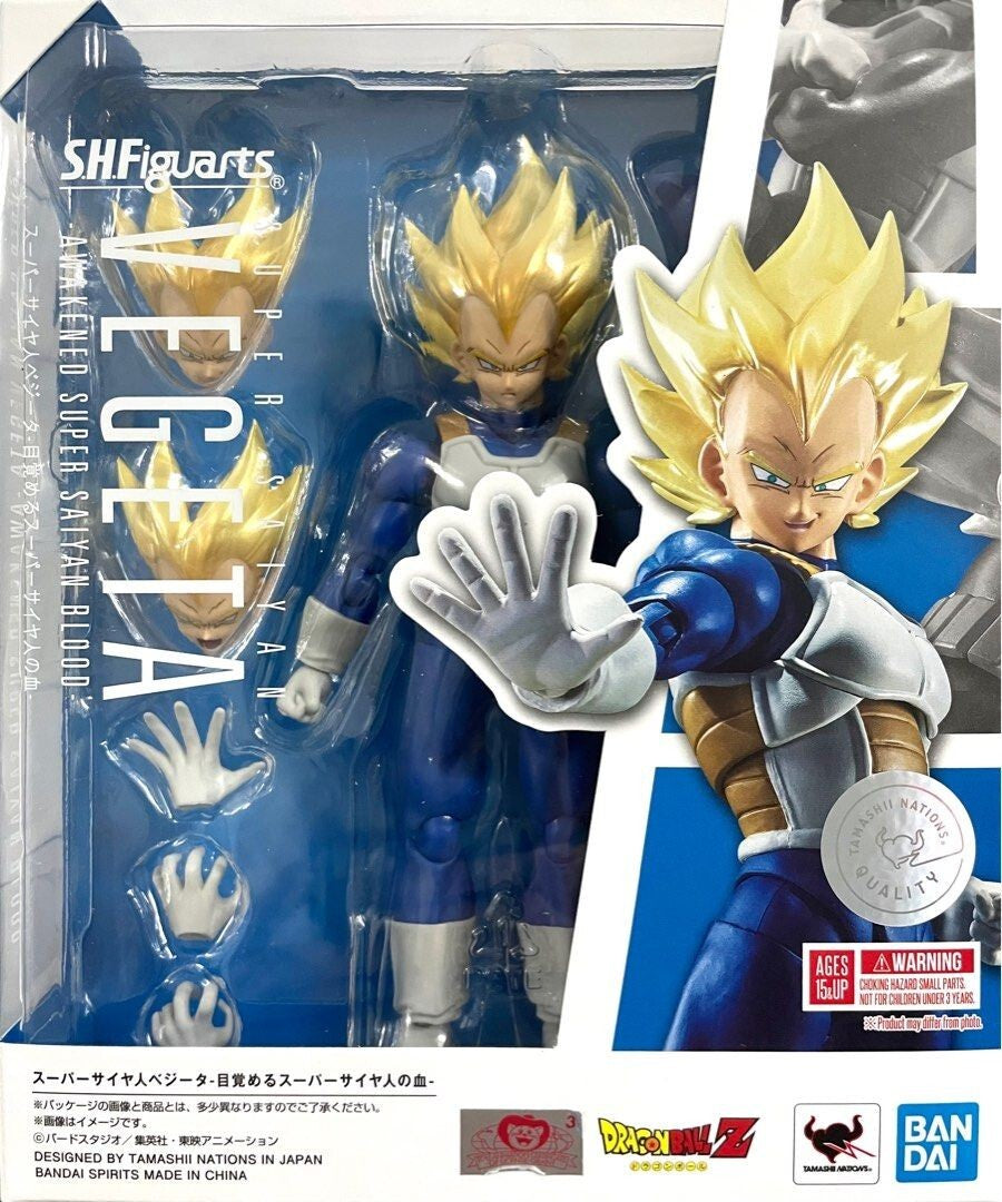 Dbz Ss Vegeta Awakened Super Saiyan Blood S.H.Figuarts AF