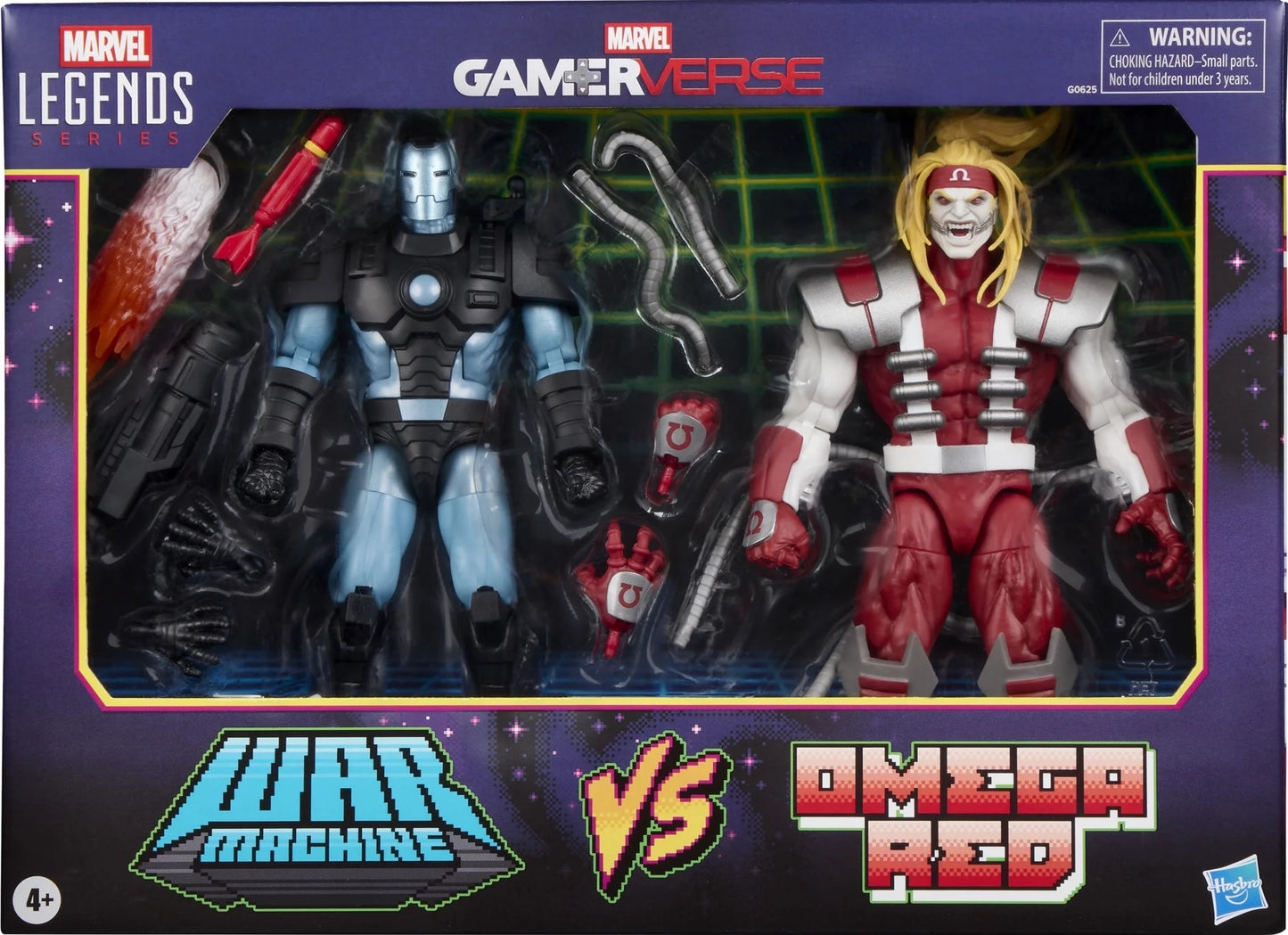 Marvel Legends Series Gamerverse Marvel's War Machine vs Marvel's Omega Red