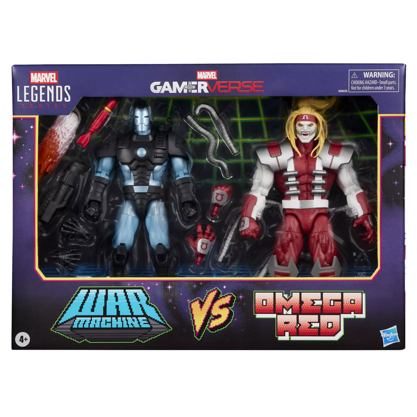 Marvel Legends Series Gamerverse Marvel's War Machine vs Marvel's Omega Red