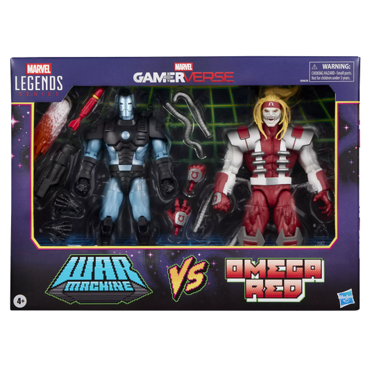 Marvel Legends Series Gamerverse Marvel's War Machine vs Marvel's Omega Red